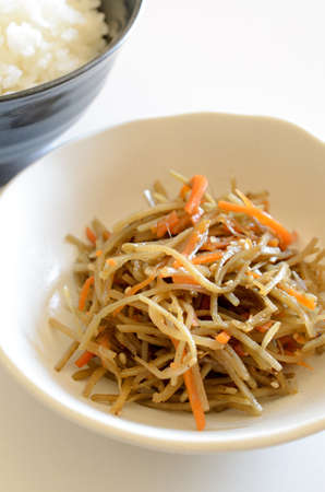 Kinpira goboの写真素材