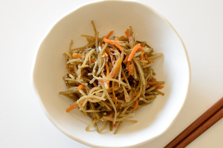 Kinpira goboの写真素材