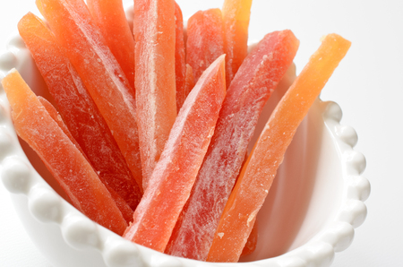 Dry papayaの写真素材