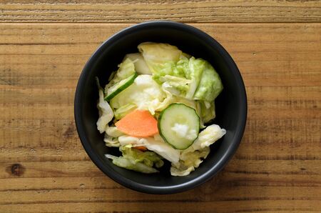 Cabbage picklesの写真素材