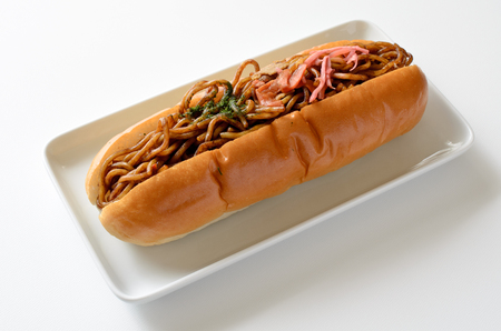 Yakisoba breadの写真素材
