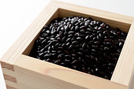 Black riceの写真素材