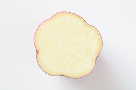 Sweet potato sectionの写真素材