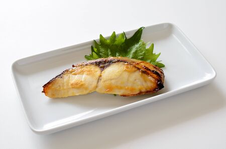 Silver warehou to misoの写真素材