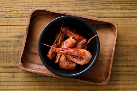 Amaebi driedの写真素材