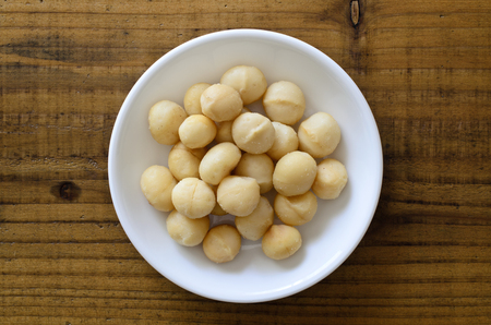 Macadamia nutsの写真素材