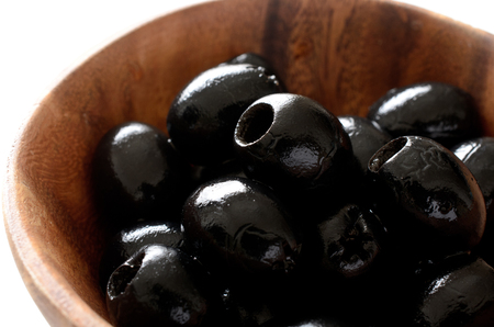 Black olivesの写真素材