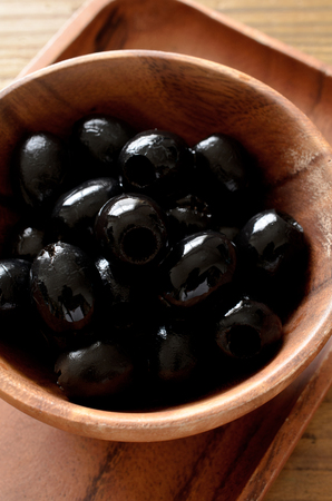 Black olivesの写真素材