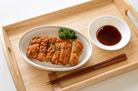 Chicken cutletの写真素材