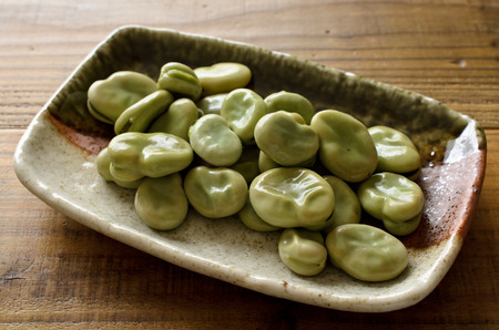 Broad beansの写真素材