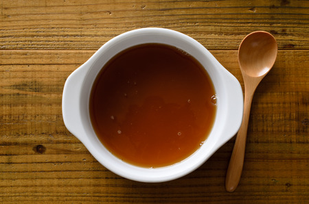 Onion soupの写真素材