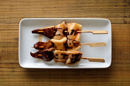 Broiled squid