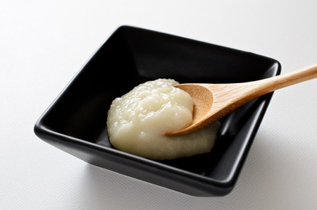 Garlic pasteの写真素材