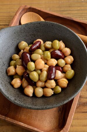Image of boiled bean salad