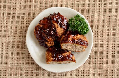 Image of minced meat cutlet