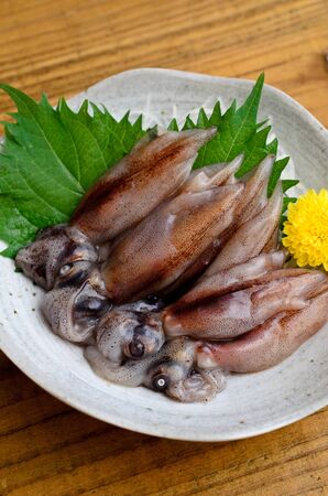 firefly squid sashimi