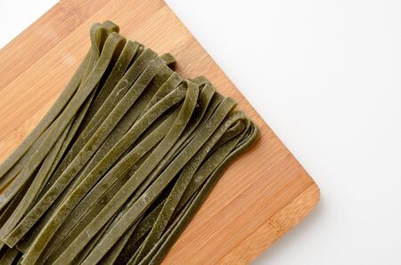 fresh spinach fettuccine