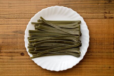 fresh spinach fettuccine