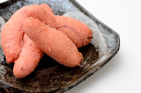 grilled cod roeの写真素材