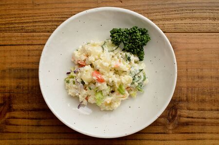 potato saladの写真素材