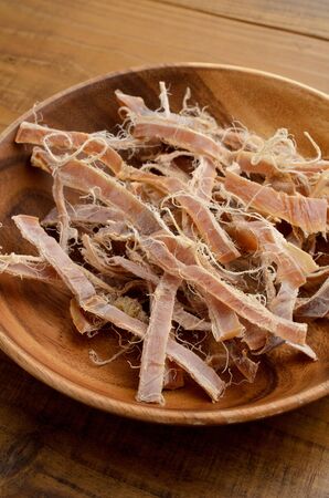 dried squidの写真素材