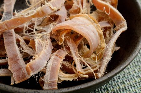 dried squidの写真素材