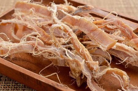 dried squidの写真素材