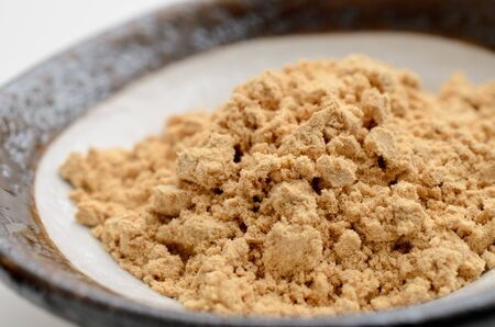 roasted soybean flourの写真素材