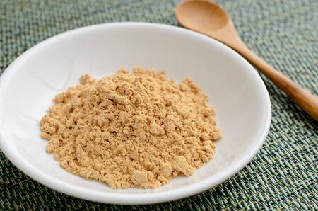 roasted soybean flourの写真素材