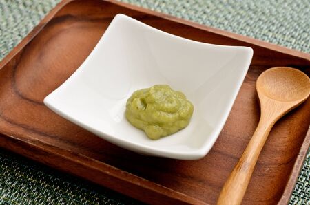 wasabi pasteの写真素材