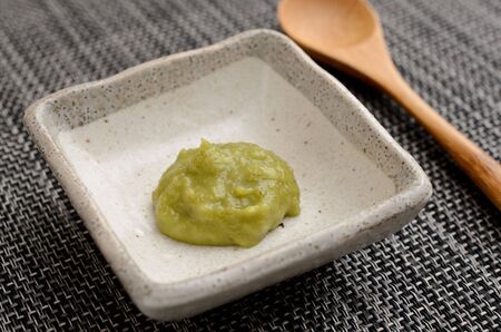 wasabi pasteの写真素材