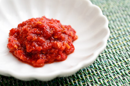 korean red chili pasteの写真素材