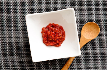 korean red chili pasteの写真素材