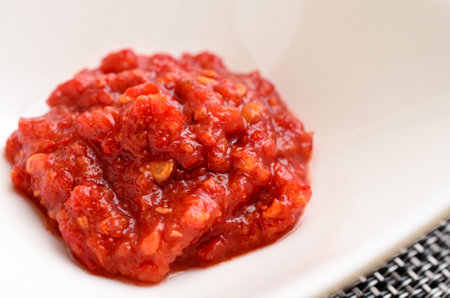 korean red chili pasteの写真素材