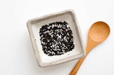 sesame and saltの写真素材