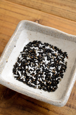 sesame and saltの写真素材
