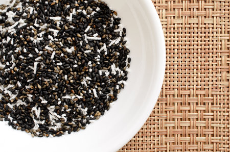 sesame and saltの写真素材