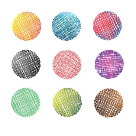 Circles background. Vector objectのイラスト素材