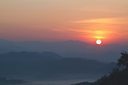 sunsetの写真素材