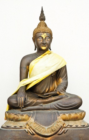 Buddha statue in the temple,Thailandの写真素材