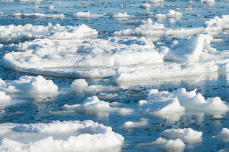 sheet of ice in the Baltic sea