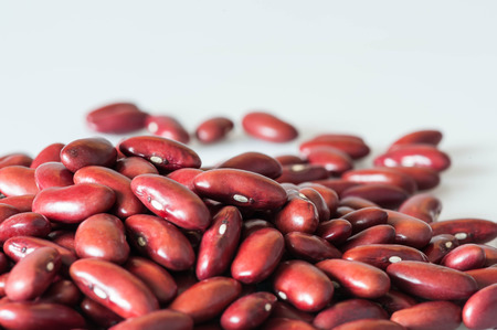 red bean isolated on white background