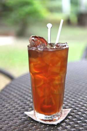 iced bael teaの写真素材