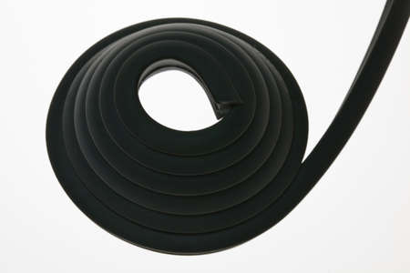 spiral shape on white