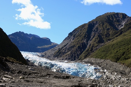 Fox glacierの写真素材