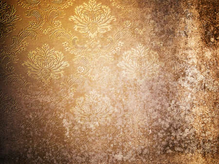 Texture of Grunge old wallpaper for Web Page Backgroundの写真素材