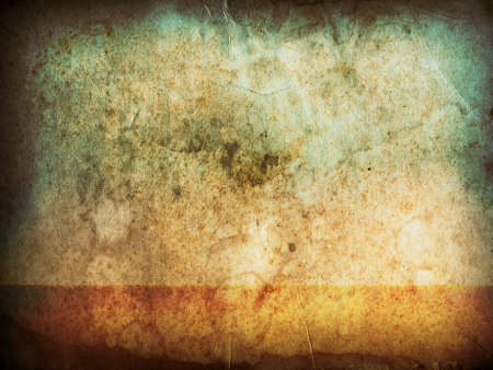 texture of old grunge paper horizontalの写真素材