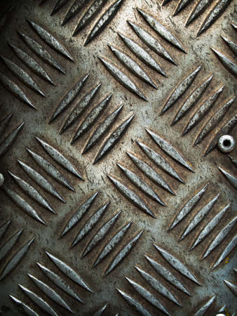 texture of floor steel plateの写真素材