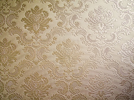light Brown tone Damask style wallpaper Pattern backgroundの写真素材