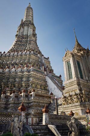 Ancient Thai Grand Pagoda in Royal Templeの写真素材